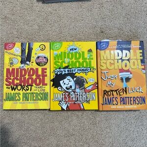 Middle School Book Set by James Patterson